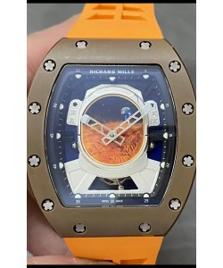 Richard Mille RM52-02 Édition limitée Pharrell Williams Véritable Tourbillon Réplique Montres 1:1 