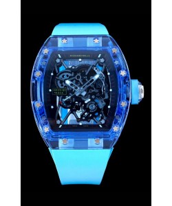 Richard Mille RM35-01 Montre Super Clone avec Boîtier Saphir Transparent et Tourbillon Authentique