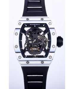 Richard Mille RM052-1 Tourbillon en boîtier carbone NTPT blanc - Qualité miroir 1:1