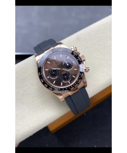 Montre Rolex Daytona Super Clone M116515 en or rose, mouvement Cal. 4131 d'origine, acier 904L