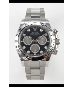 Montre Rolex Daytona Super Clone 126509 Cadran Noir Mouvement Cal.4131 - Acier 904L