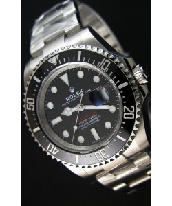 Montre Rolex Sea-Dweller 50h Anniversary REF# 126600 Suisse Répliquée à l’identique 1:1 — Montre Ultime en acier 904L 
