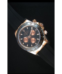 Rolex Daytona 116515 Everose Montre Réplique Miroir 1: 1 avec Cadran Blanc