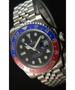 Rolex GMT Masters II 116719BLRO Pepsi Bezel ETA 2836 Mouvement Montre Réplique Suisse - Ultime Acier 904L