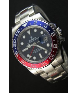 Montre Rolex GMT Masters réplique du mouvement japonais avec bracelet huitre