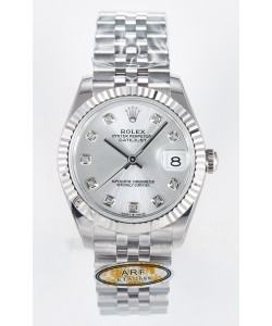 Montre Rolex Super Clone Datejust Mouvement ETA 2688 Boîtier acier inoxydable 31MM et cadran 