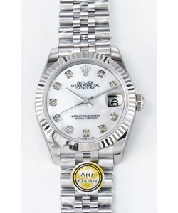 Rolex Super Clone Datejust ETA 2688 Mouvement 31MM Acier inoxydable Cadran Perle 