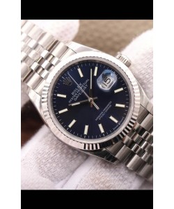 Rolex Datejust 126234 36MM Réplique Suisse en acier 904L avec cadran bleu réplique 1:1