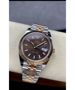 Rolex Datejust 126331 41MM ETA 3235 Montre réplique suisse 1:1 en or rose 904L Acier