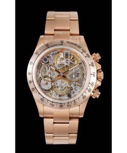 Montre Rolex Daytona Super Clone « Artisans De Genève - Glacier » Edition Or Rose 