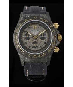 Rolex Daytona Super Clone Montre cadran gris boîtier carbone gris Réplique Montre 1:1 