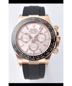 Rolex Cosmograph Daytona M116515ln-0061 Cadran or rose Sundust Mouvement original Cal.4130 - Montre en acier 904L