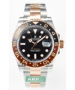 Rolex GMT Masters II Super Clone M126711CHNR-0002 Or bicolore Everose Réplique montre Suisse 