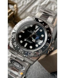 Rolex GMT Masters II 126710GRNR « Bruce Wayne » Acier 904L - Bracelet huître Réplique Suisse
