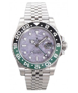 Rolex GMT Masters II 126720 Cal.3285 Cadran Météorite Rose 904L Acier sur Bracelet Jubilé Réplique Suisse
