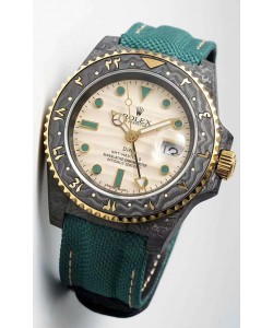 Montre Rolex GMT Masters II DiW Arabic Deux-Tons Edition Suisse Réplique Miroir 1:1