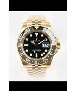 Rolex GMT Masters II M126718GRNR Mouvement Cal.3285 Réplique Suisse - Montre Ultimate en acier 904L