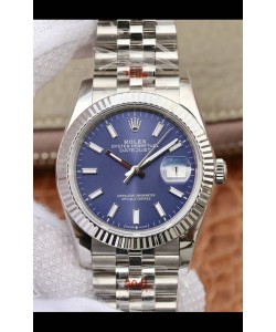 Montre Rolex Datejust 36MM Mouvement ETA-3135 Réplique Suisse en acier 904L avec cadran blanc romain 