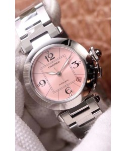 Montre "Pasha De Cartier" automatique 1:1 Qualité miroir Réplique Suisse 32MM 