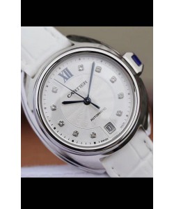Montre "Clé de Cartier" Réplique Suisse Automatique dans un boîtier en acier - 35MM