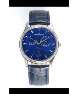 Montre réplique de la Jaeger-LeCoultre Master Ultra Fin Réserve De Marche 1:1 Qualité Miroir