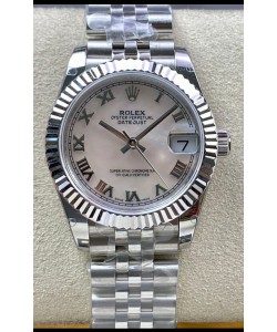 Rolex Datejust 178384 31MM Réplique Suisse en acier 904L avec cadran nacré - Réplique miroir 1:1