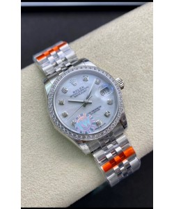 Rolex Datejust 278384 31MM Réplique Suisse en acier 904L avec cadran nacré - Réplique miroir 1:1