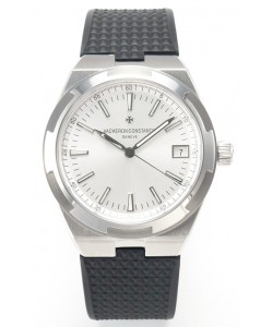 Vacheron Constantin Super Clone Overseas Edition Boîtier et cadran en acier sur bracelet caoutchouc