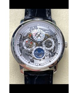 Vacheron Constantin Patrimony Traditionelle Squelette Calendrier Perpétuel Réplique Montre Suisse