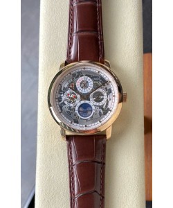 Vacheron Constantin Patrimony Traditionelle Squelette Or Rose Réplique Montre Suisse