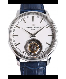 Vacheron Constantin Traditionelle Swiss Tourbillon Boîtier acier Montre réplique 1:1
