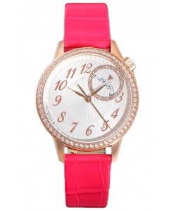 Vacheron Constantin Egerie Muse Boîtier Or Rose Cadran Blanc Réplique Suisse