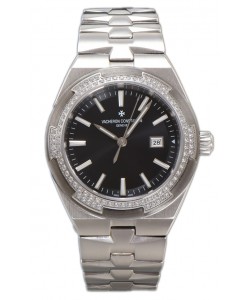 Vacheron Constantin Overseas Acier Boîtier Cadran Noir 35MM Montre Suisse Réplique