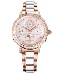 Vacheron Constantin Traditionelle Quantième Perpétuel Or Rose Ultra Fin Réplique Suisse 