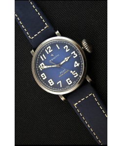 Montre Zenith Pilot Type 20 Extra 40 mm Cadran bleu Spécial Répliquée à l’identique 1:1
