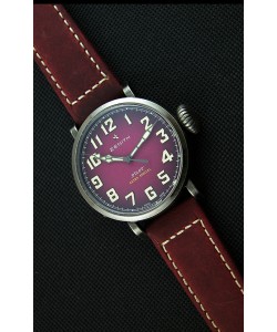 Montre Zenith Pilot Type 20 Extra 40 mm Cadran Poulpe Spécial Répliquée à l’identique 1:1